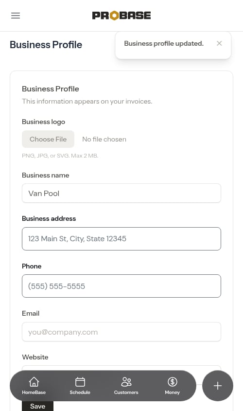 Website saved with https:// prefix