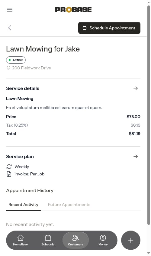 Redirected to the parent service when a job no longer exists