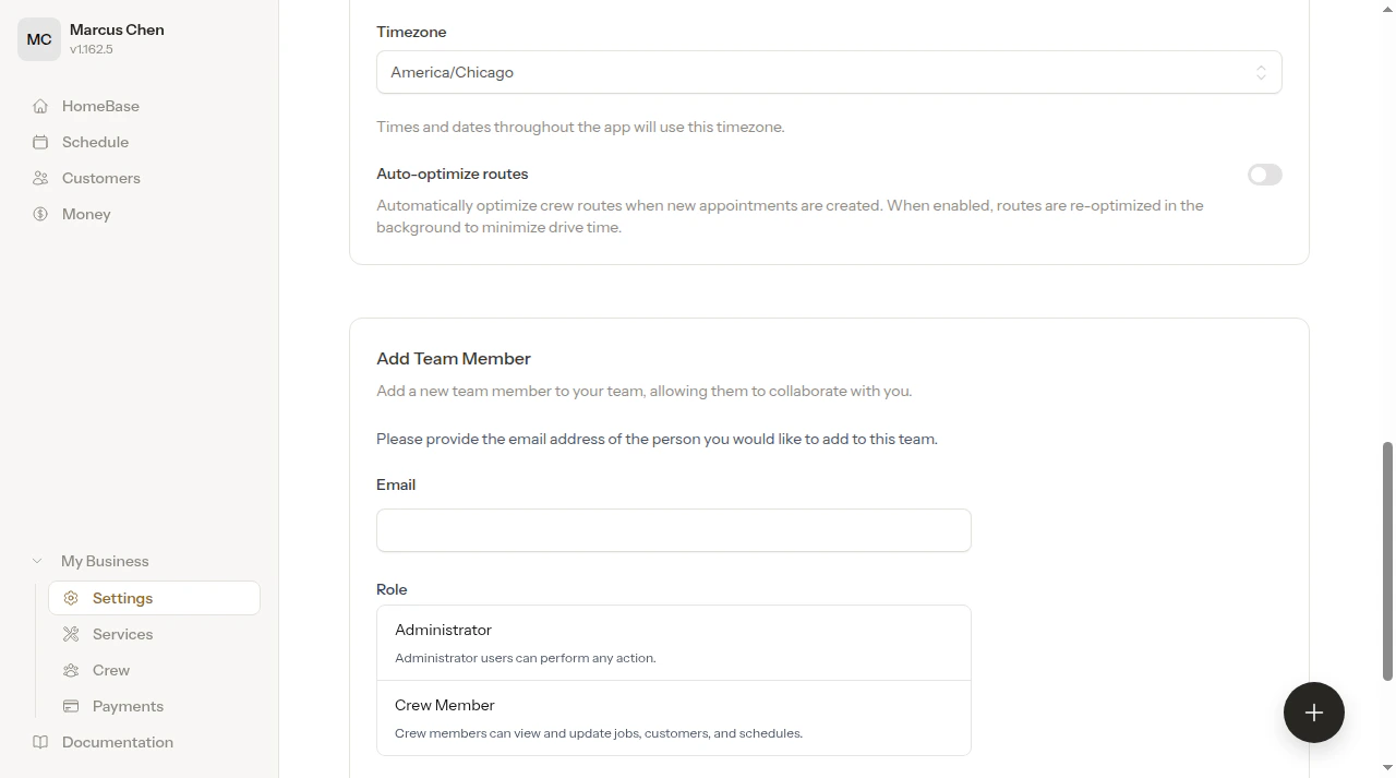 Auto-optimize routes off