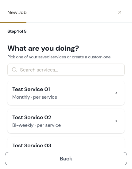 Back reopening the service question at the top