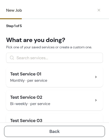 Back reopening the service question at the top