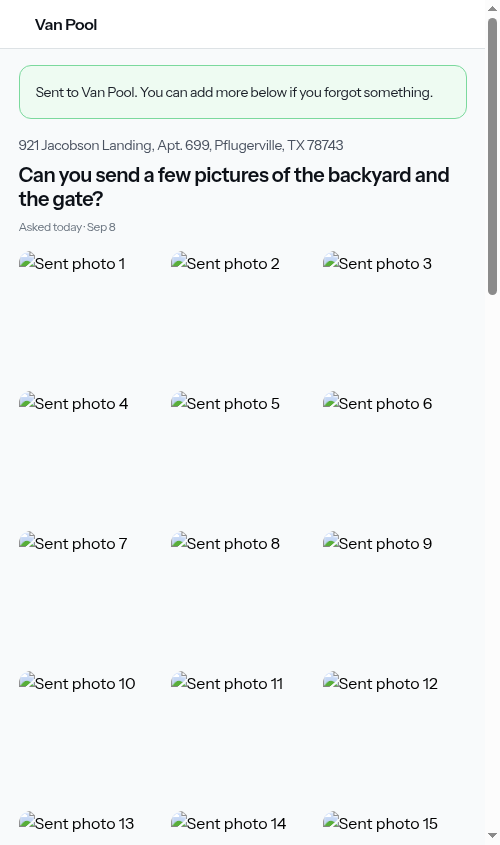 The photo cap for the assessment reached