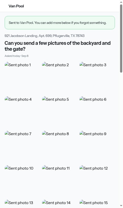 The photo cap for the assessment reached