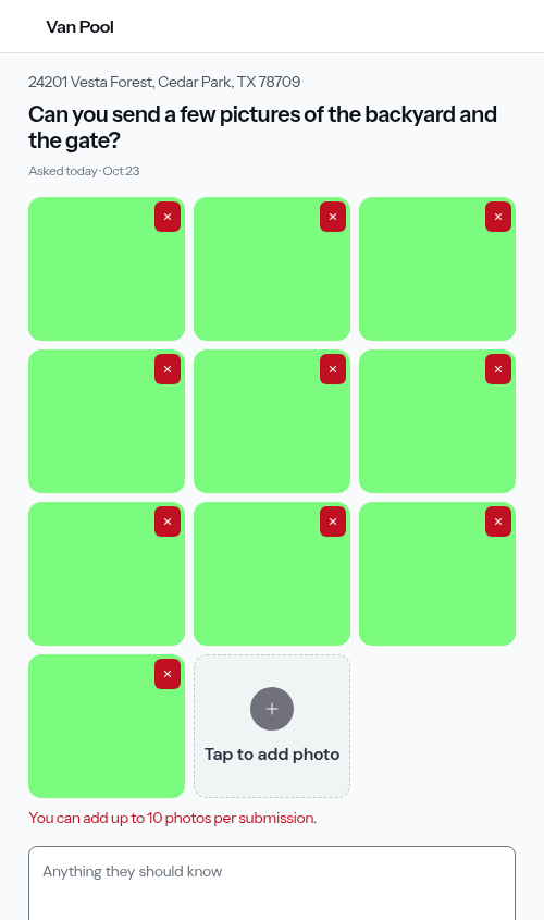 More than ten photos in one pick