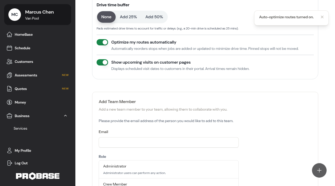 Auto-optimize on