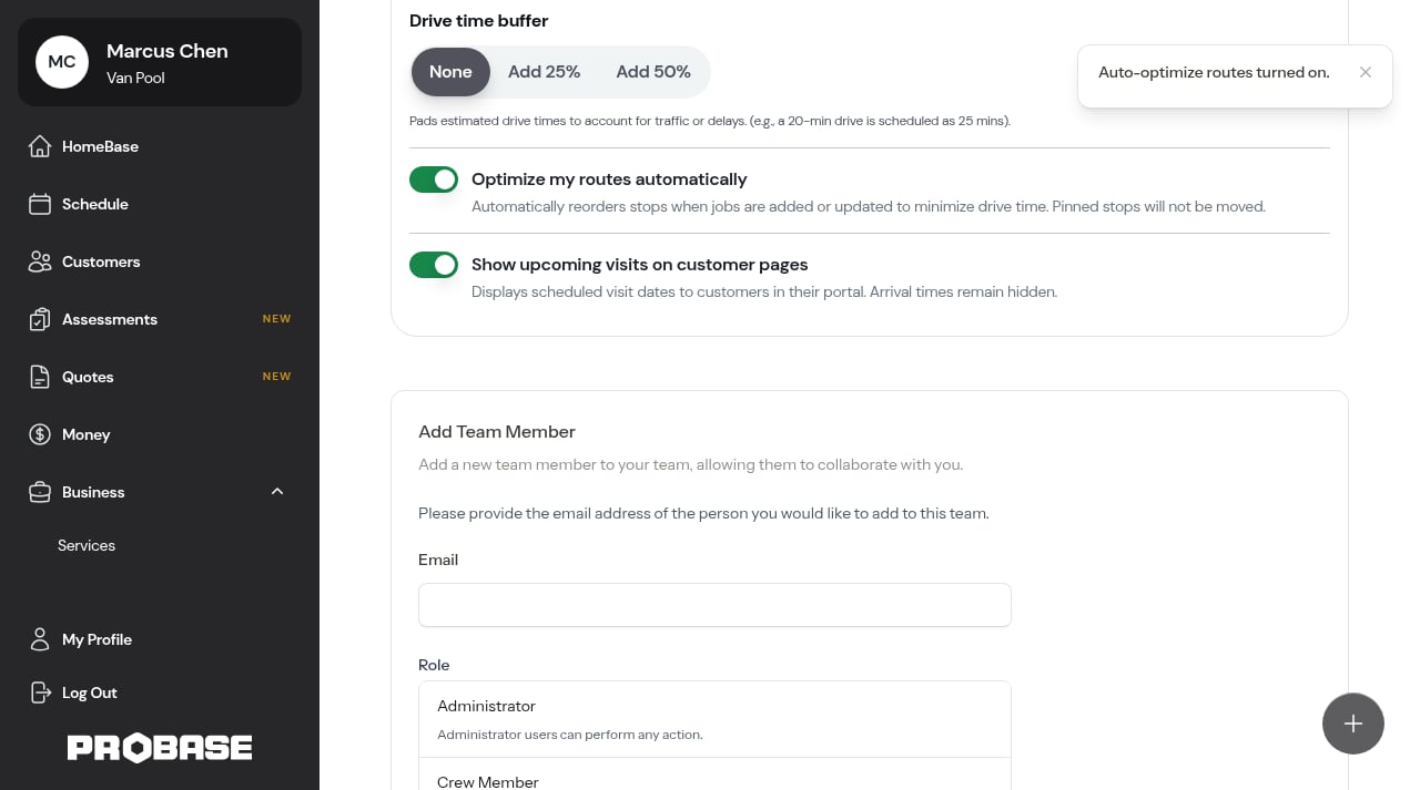 Auto-optimize on
