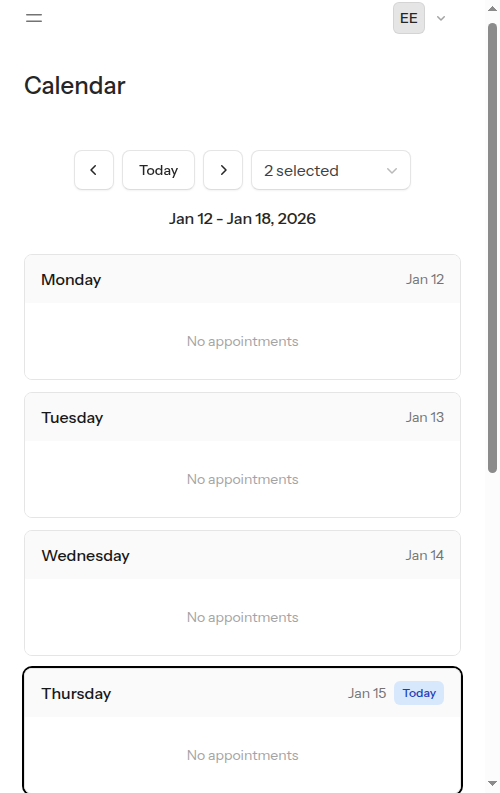 Reschedule completed