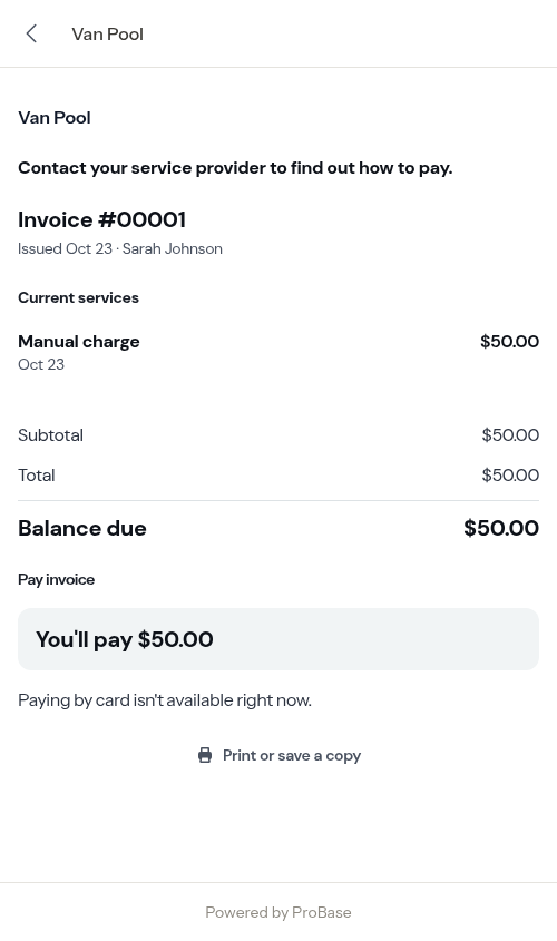 Non-reviewable invoice goes directly to payment