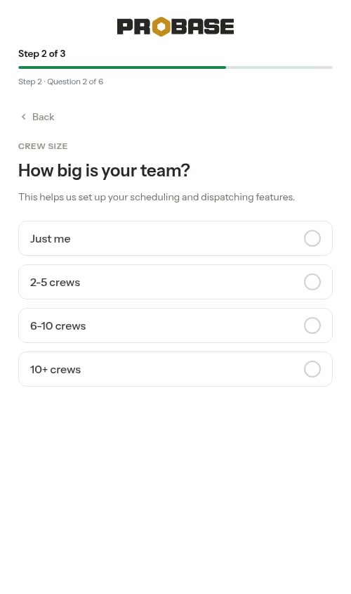 Crew size question