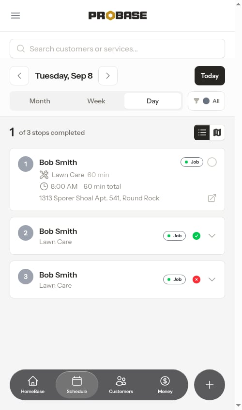 Status indicators