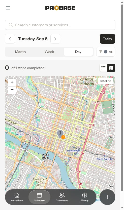 Map view