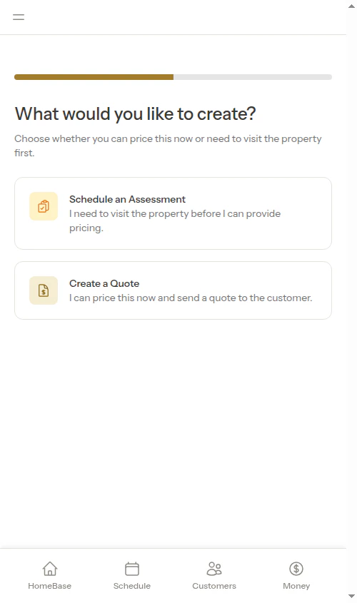Intent with customer and property params
