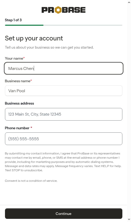 Business step