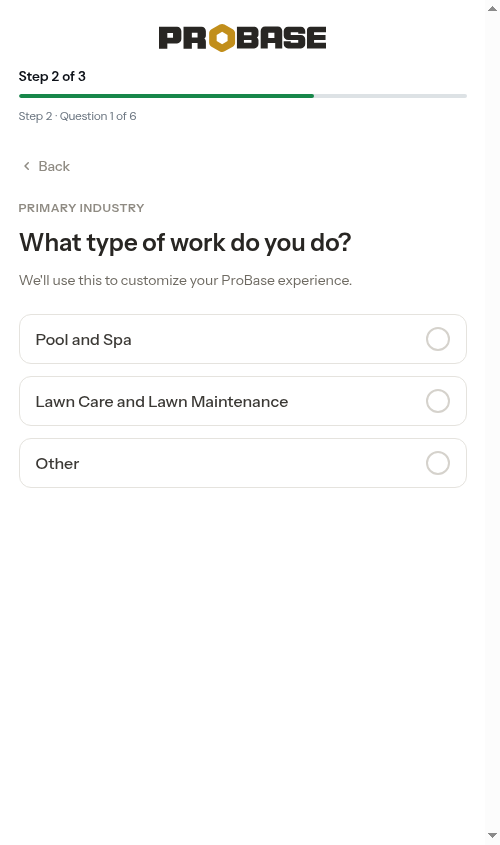 Industry question