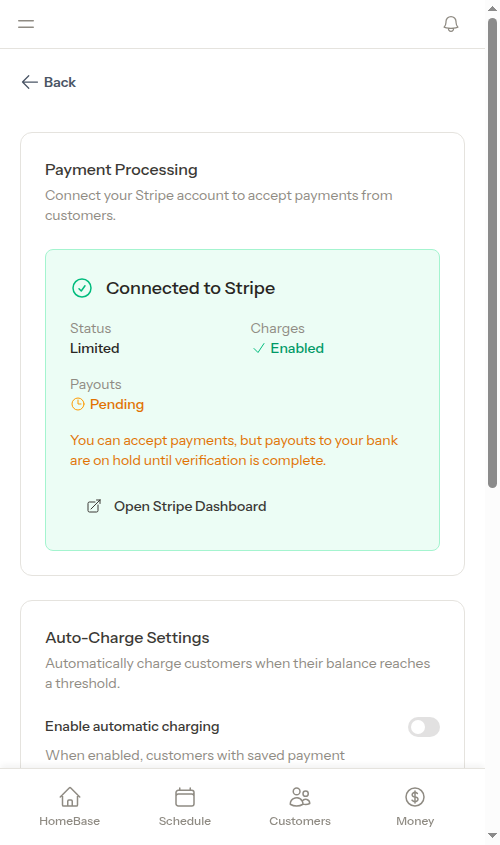 Connected but limited