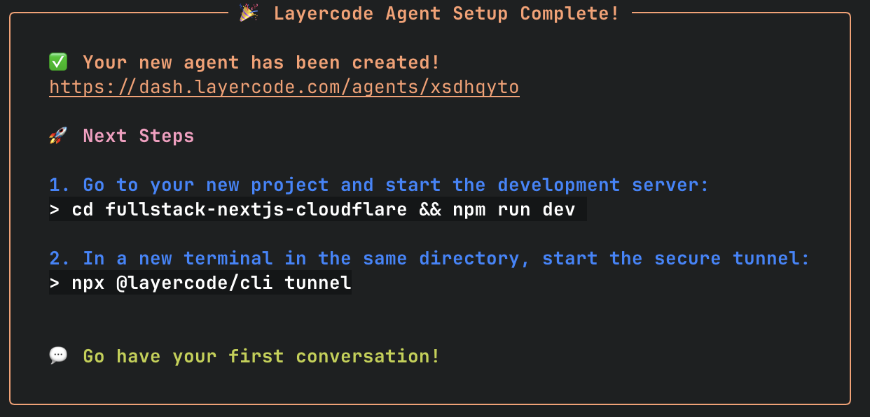 Outcome of the CLI