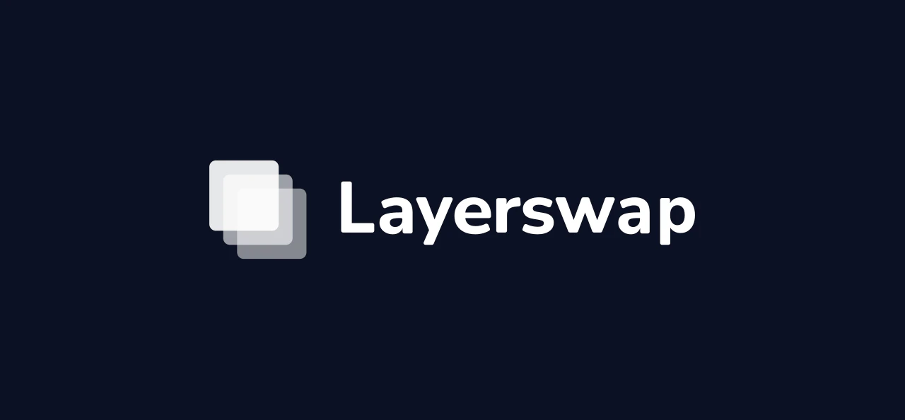 Layerswap monochrome negative logo