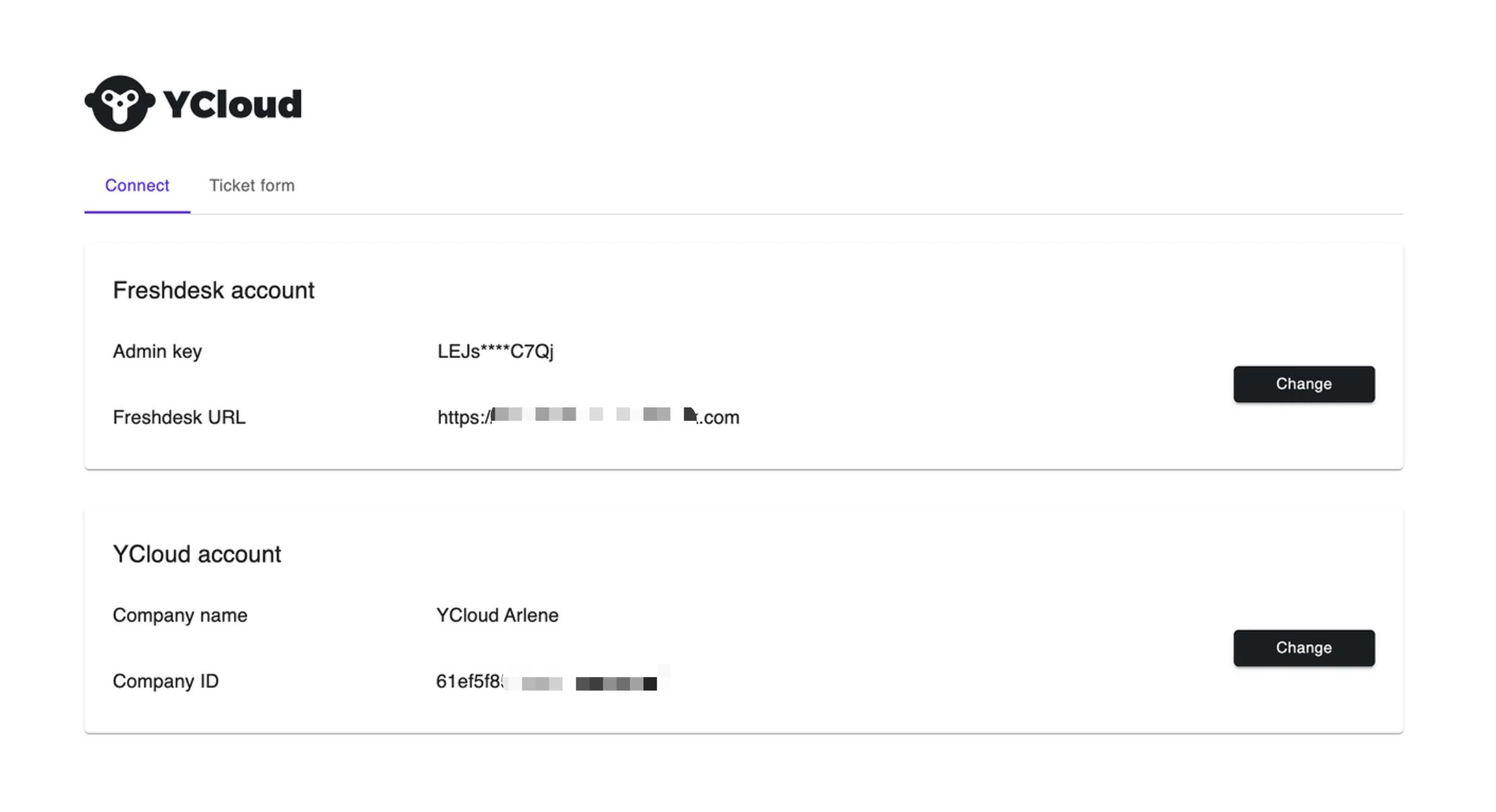 YCloud product screenshot