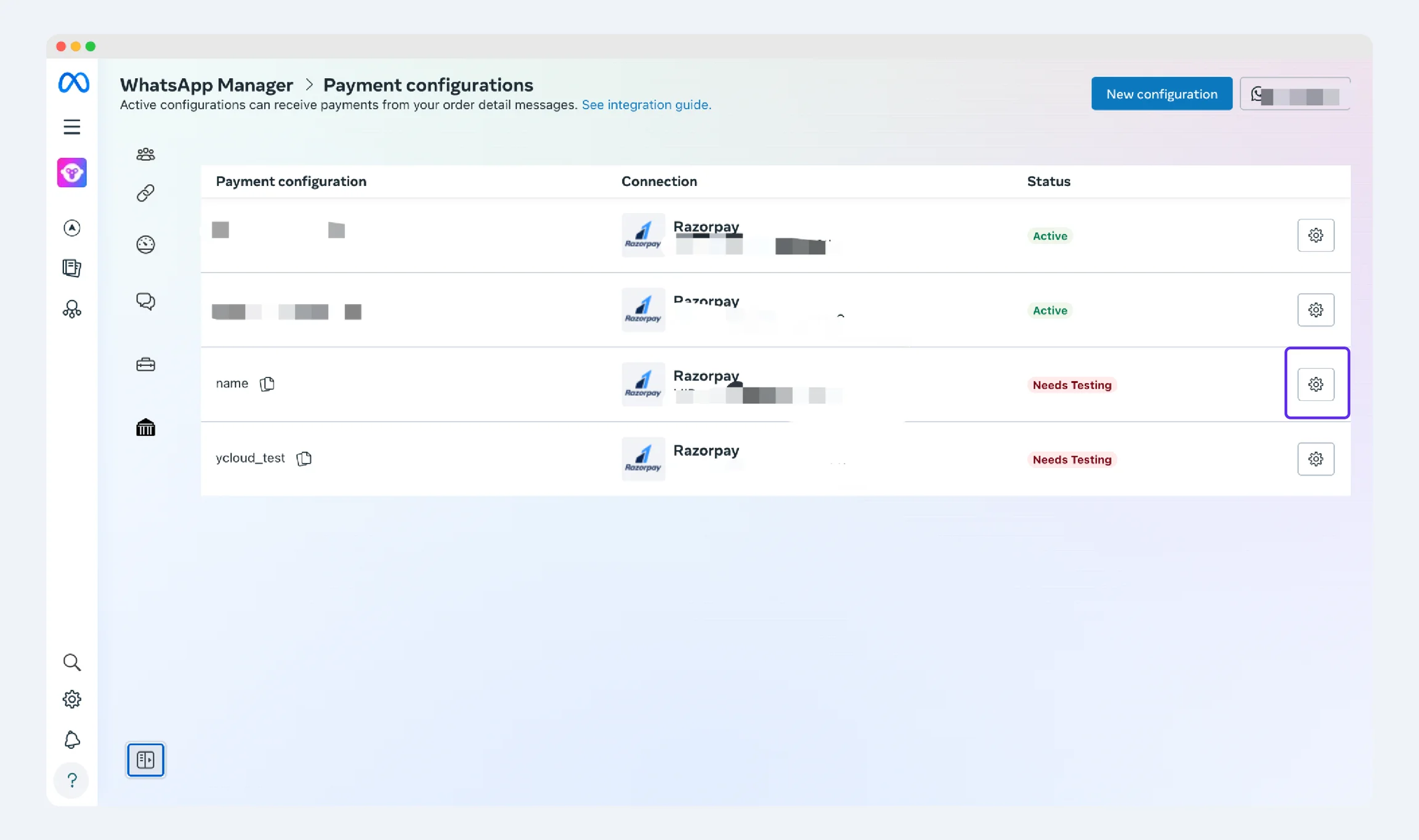 YCloud product screenshot