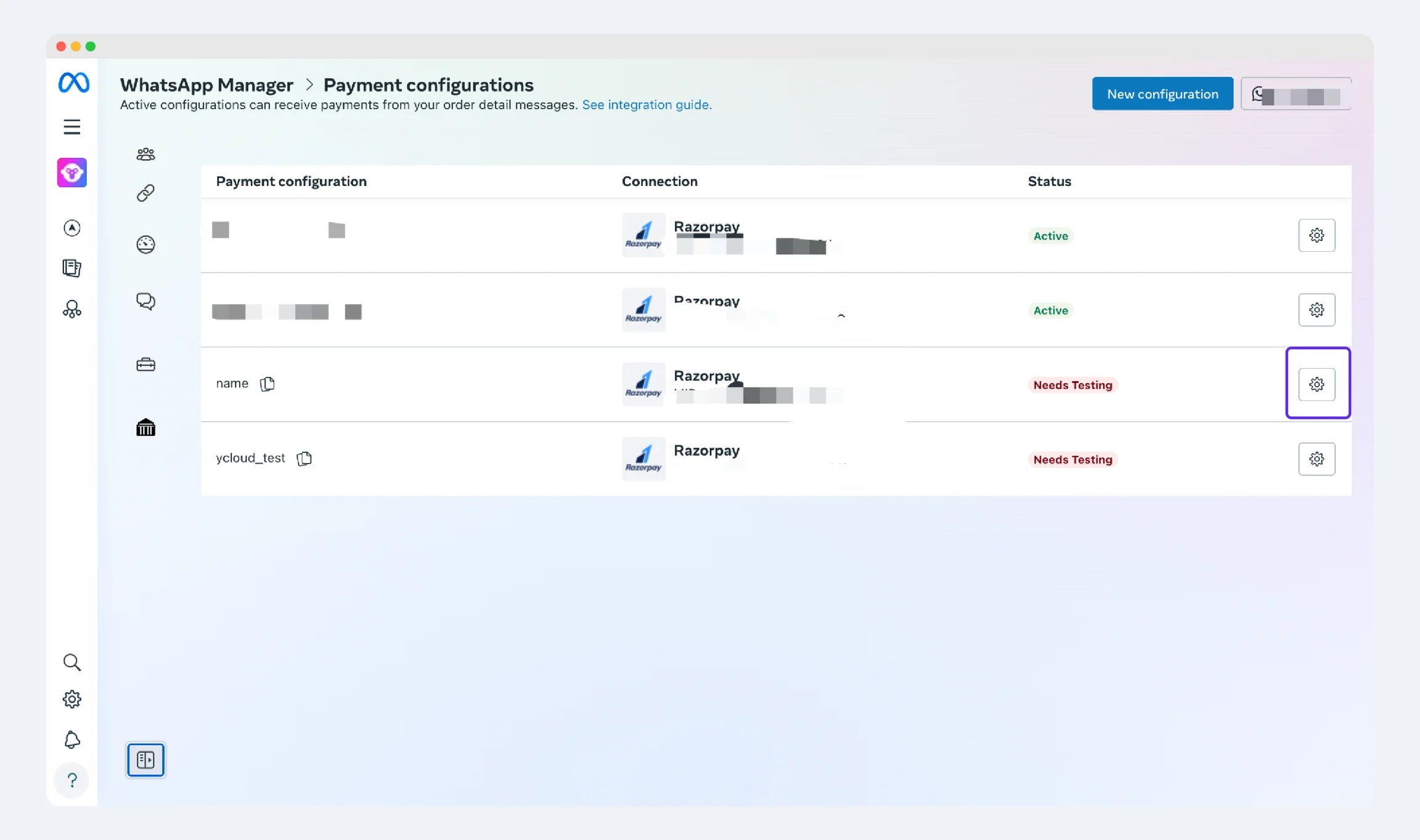 YCloud product screenshot
