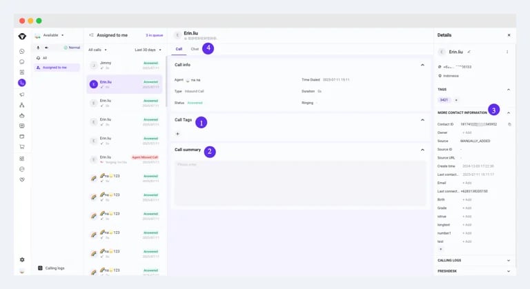 YCloud product screenshot