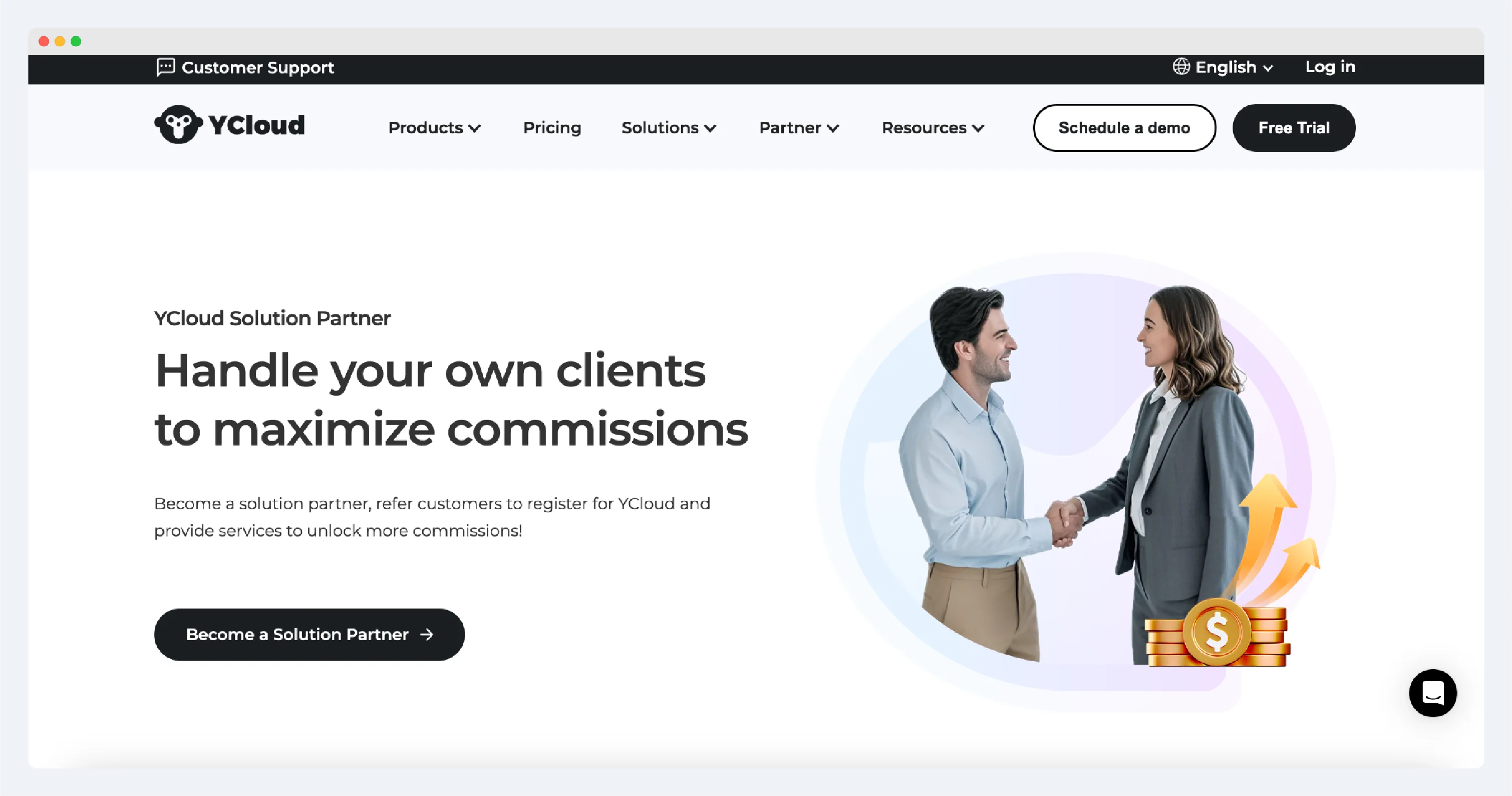 YCloud product screenshot