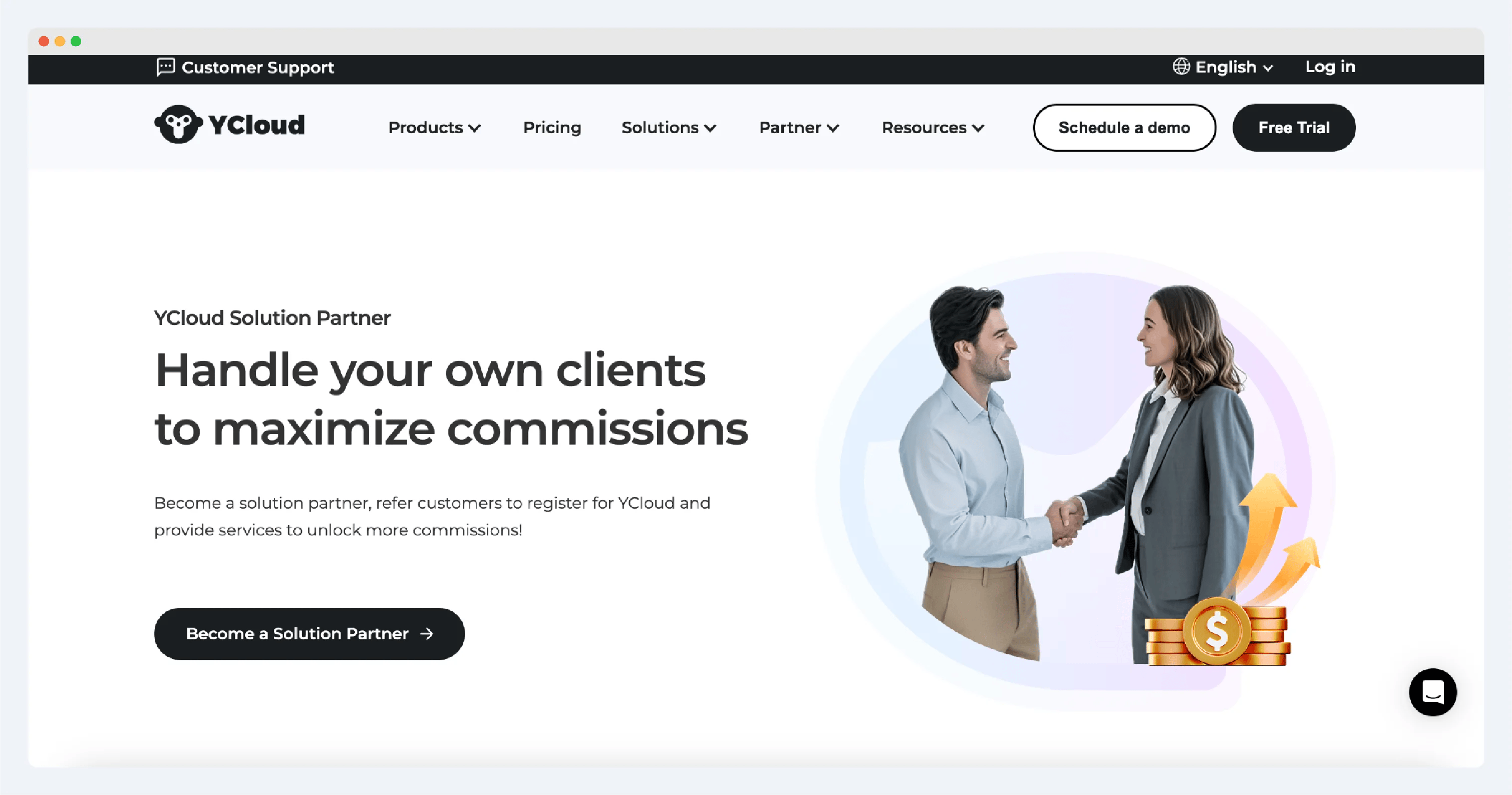 YCloud product screenshot