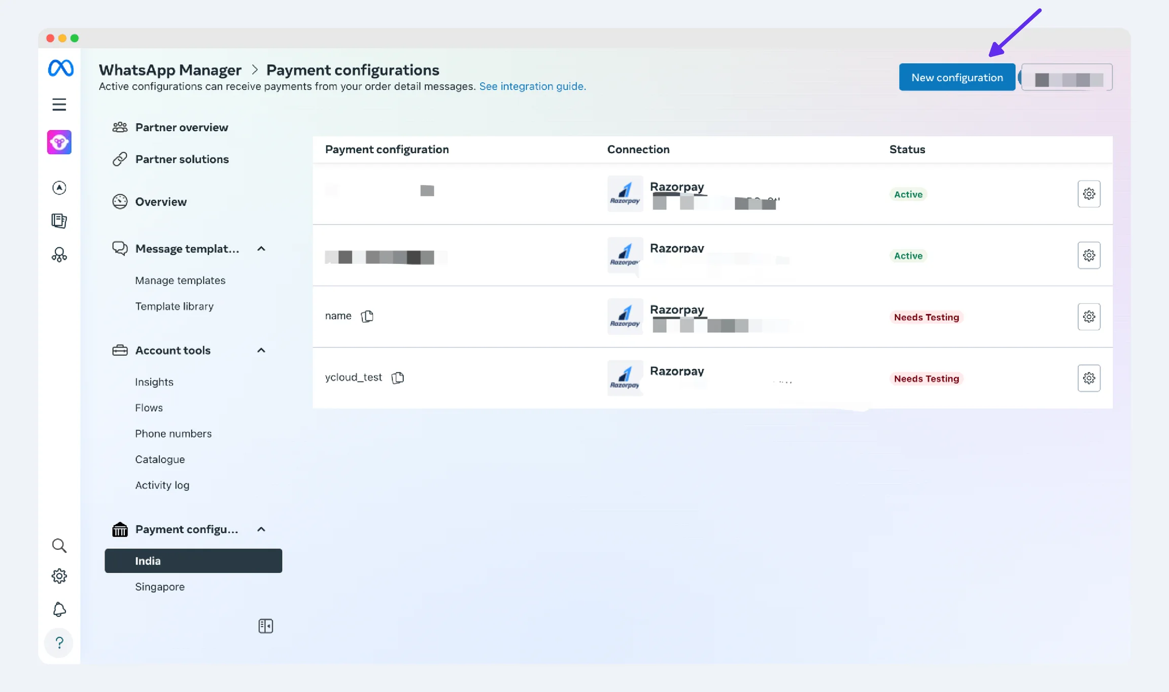 YCloud product screenshot
