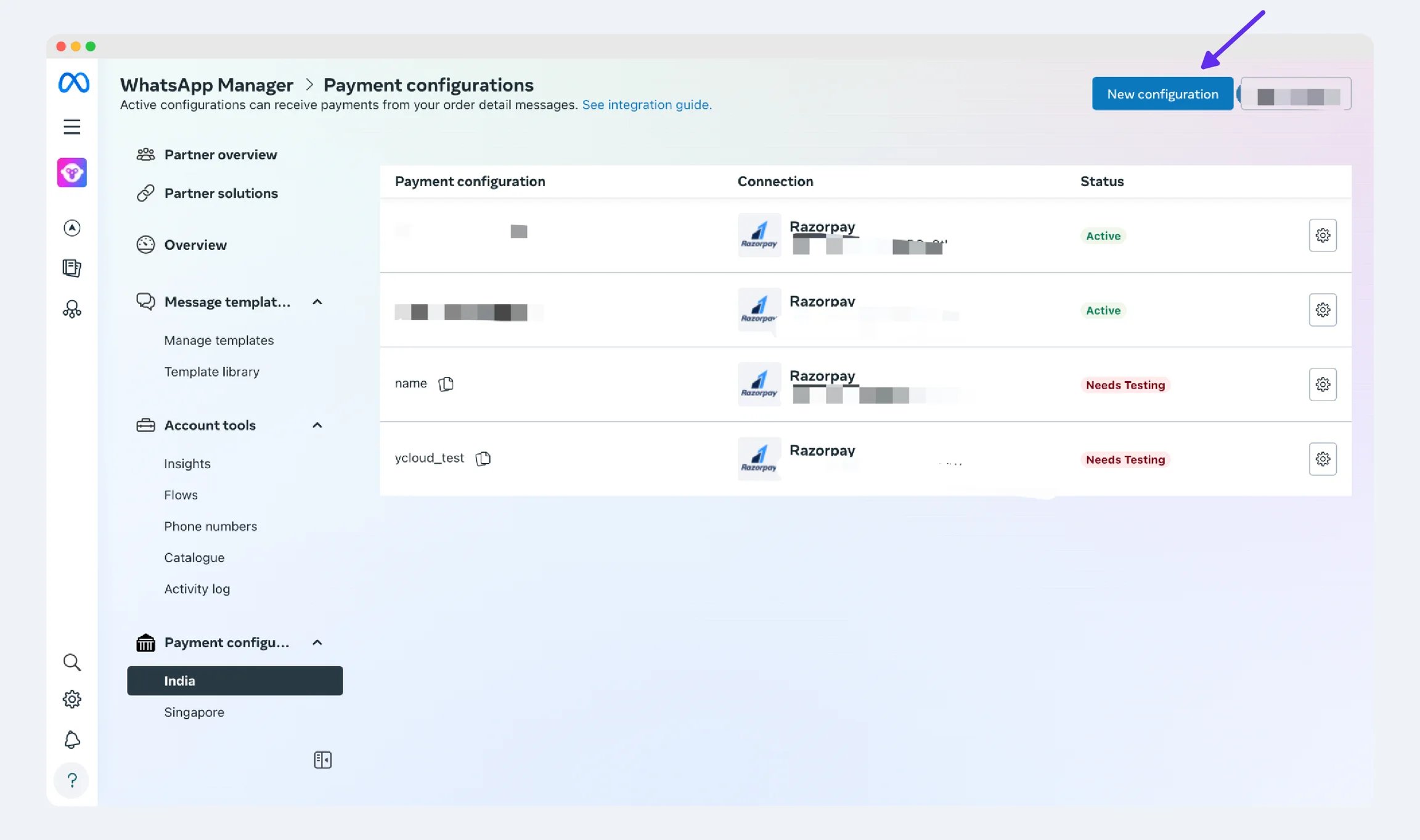 YCloud product screenshot