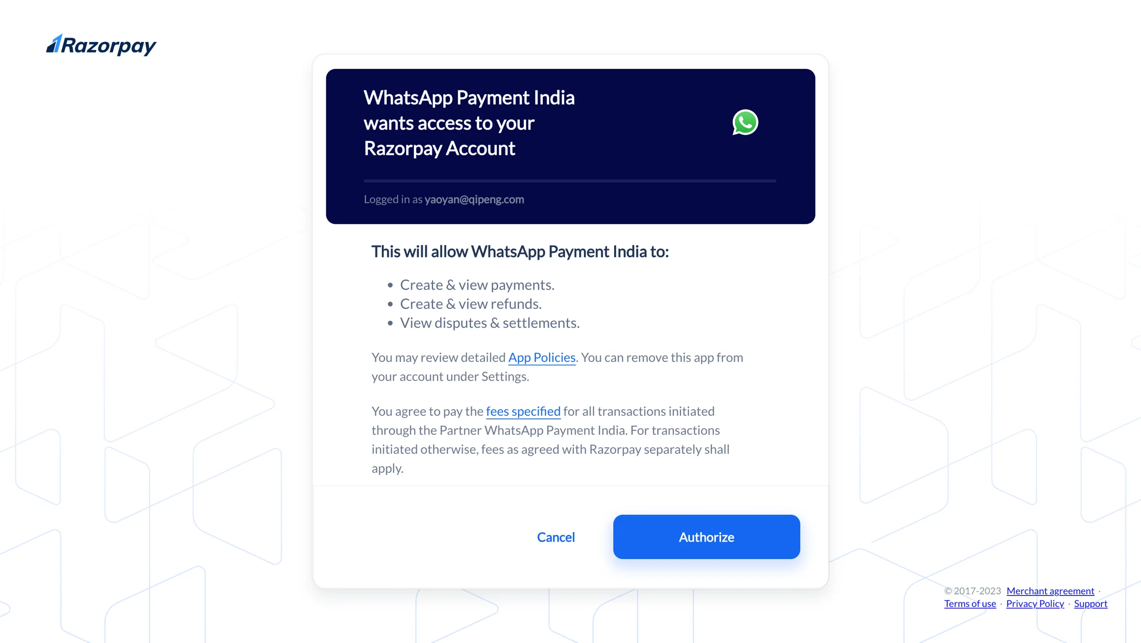 YCloud product screenshot