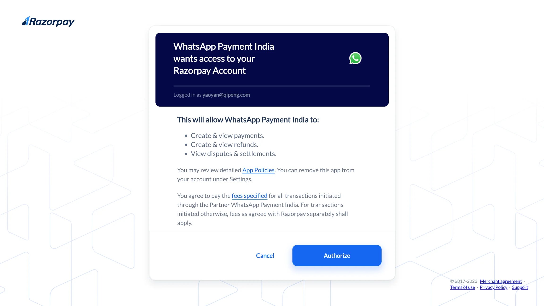 YCloud product screenshot