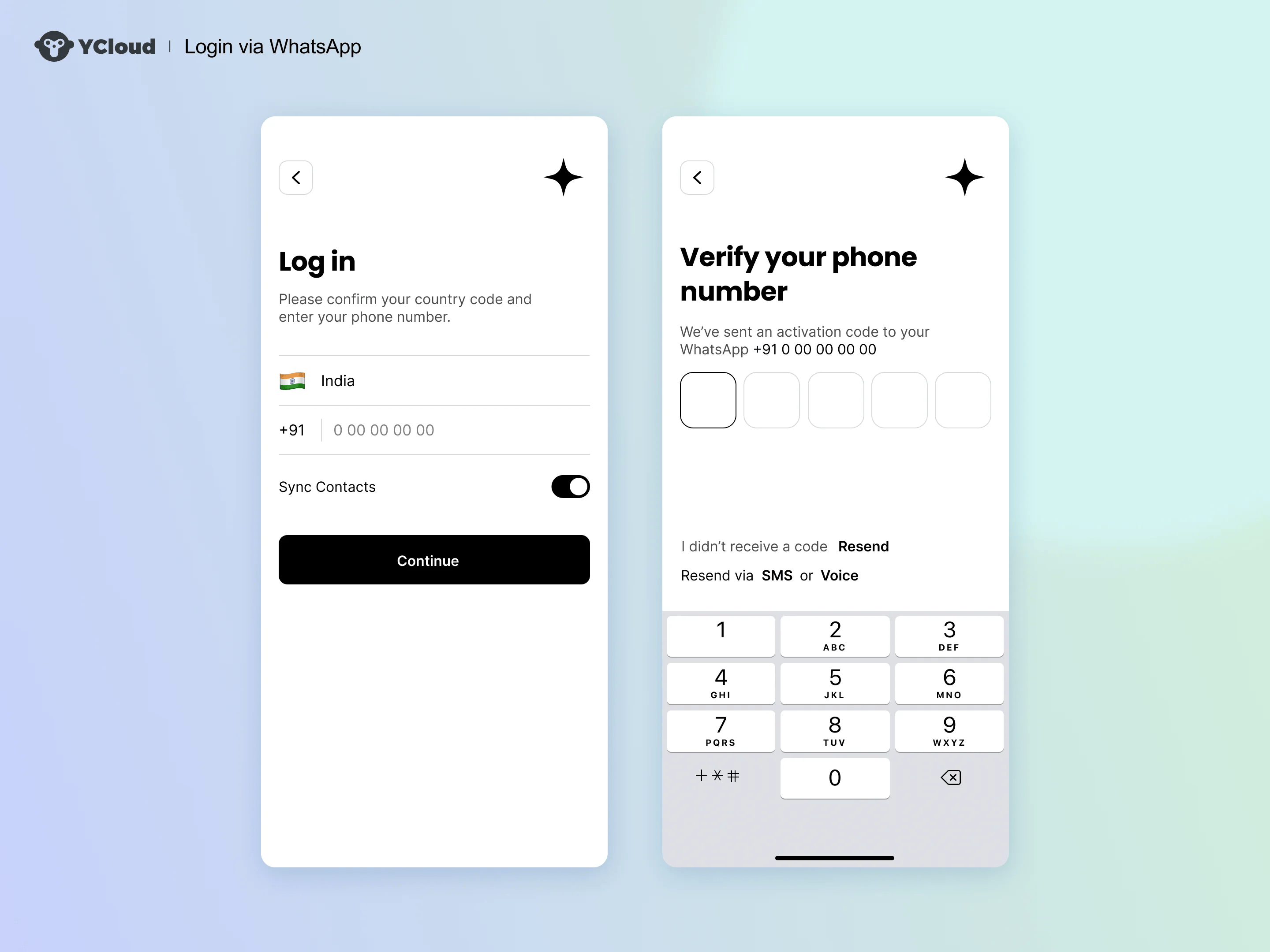 YCloud product screenshot