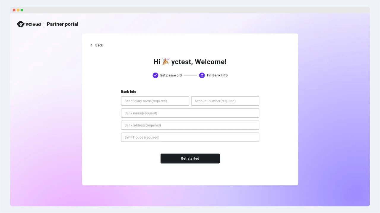 YCloud product screenshot