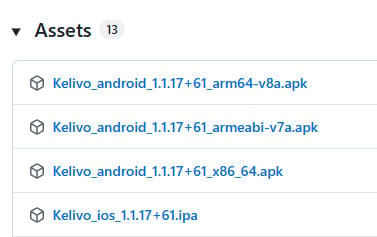 Kelivo Release 安装包