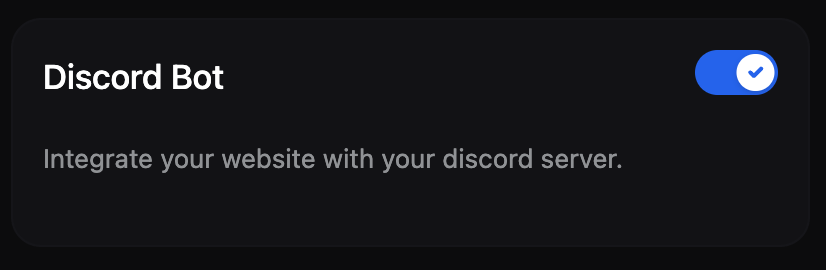 Bot Module Discord Bot - LeaderOS Documentation
