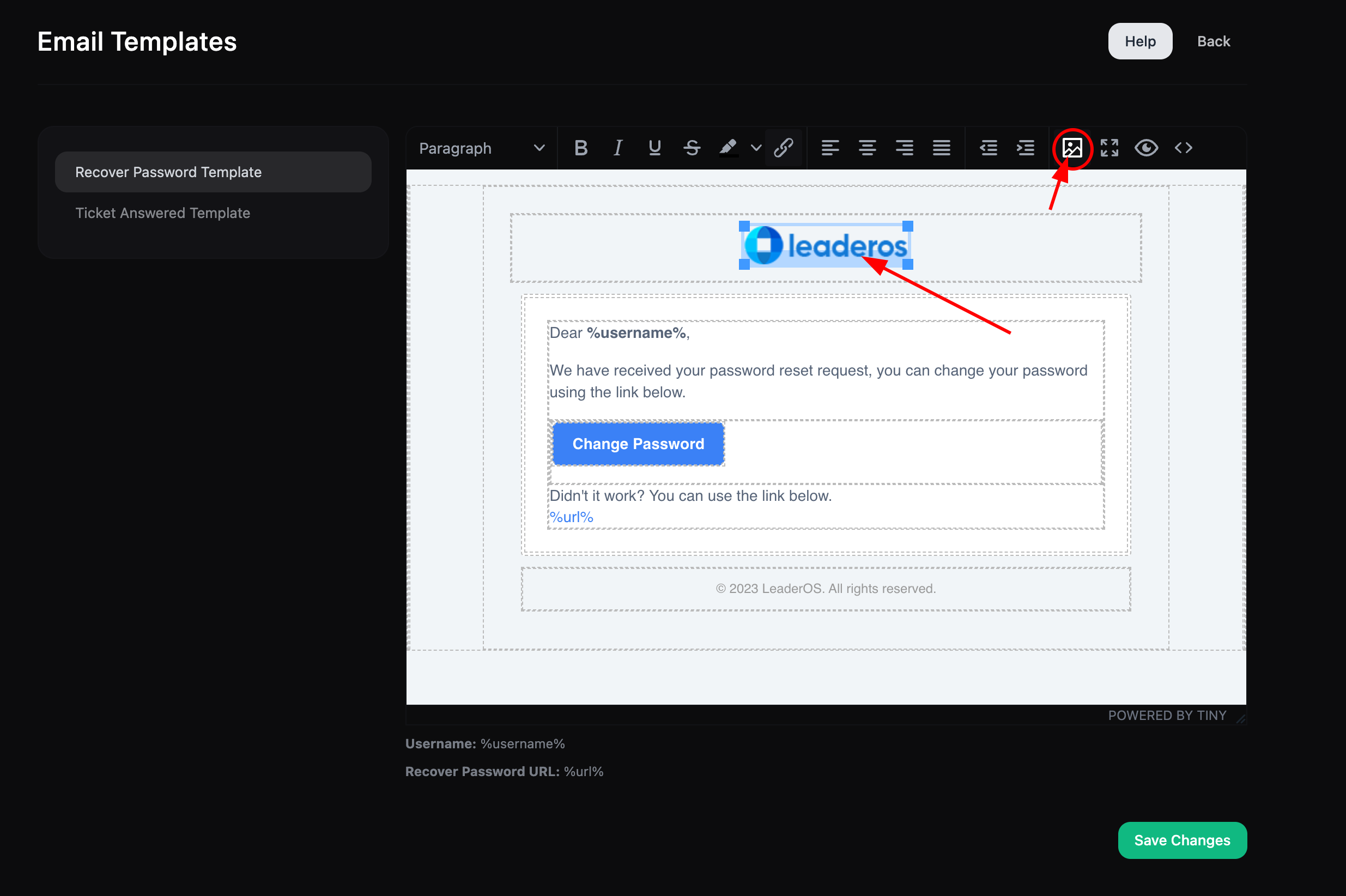 Email Templates - LeaderOS Documentation