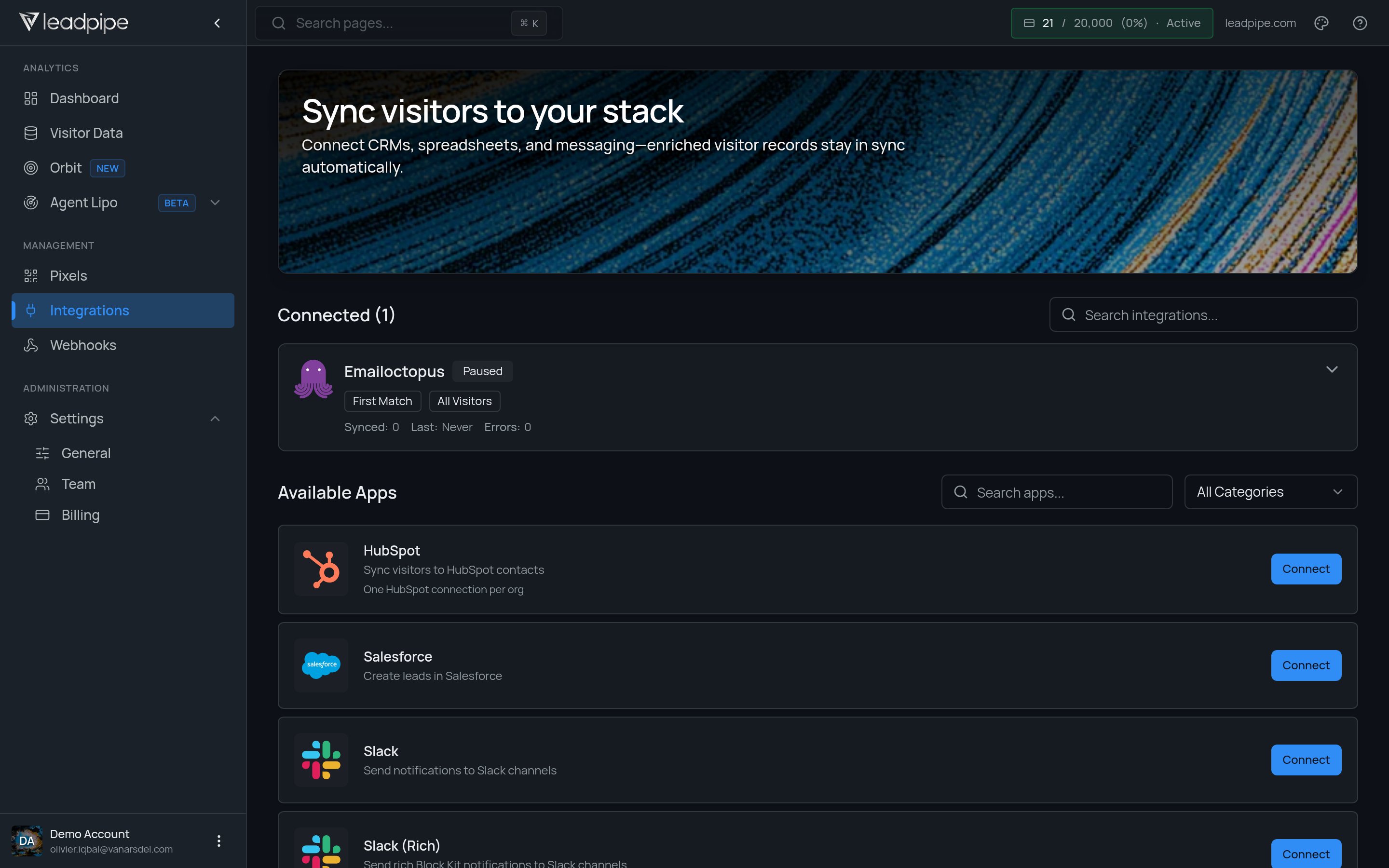 Integrations