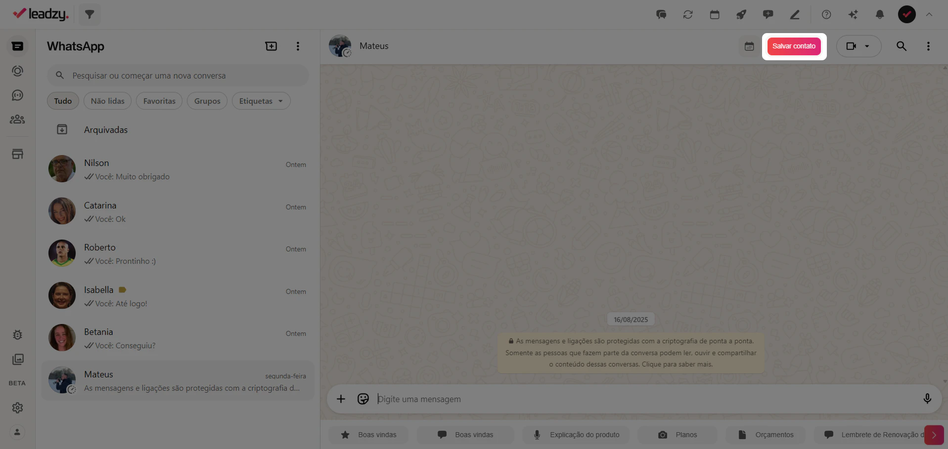 Adicionar Extensão