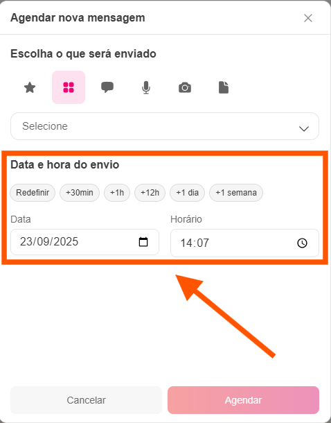 Dataehoraagenfamento