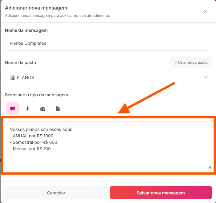 descricao-mensangens