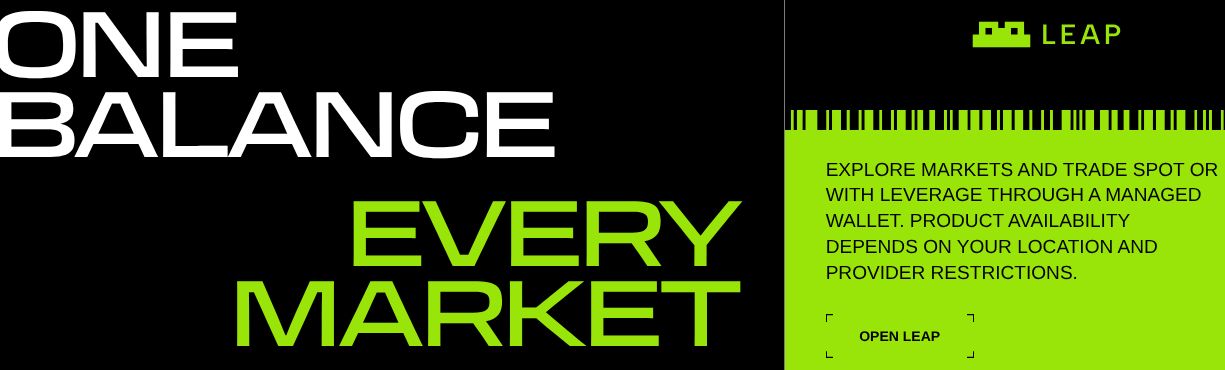 Leap's current market universe preview