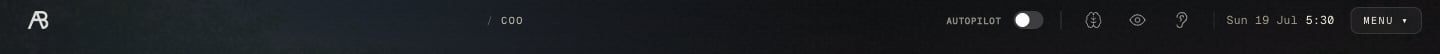 The console command nav strip