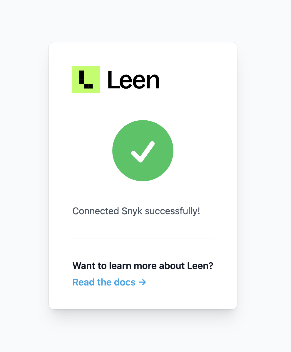 snyk-auth-success