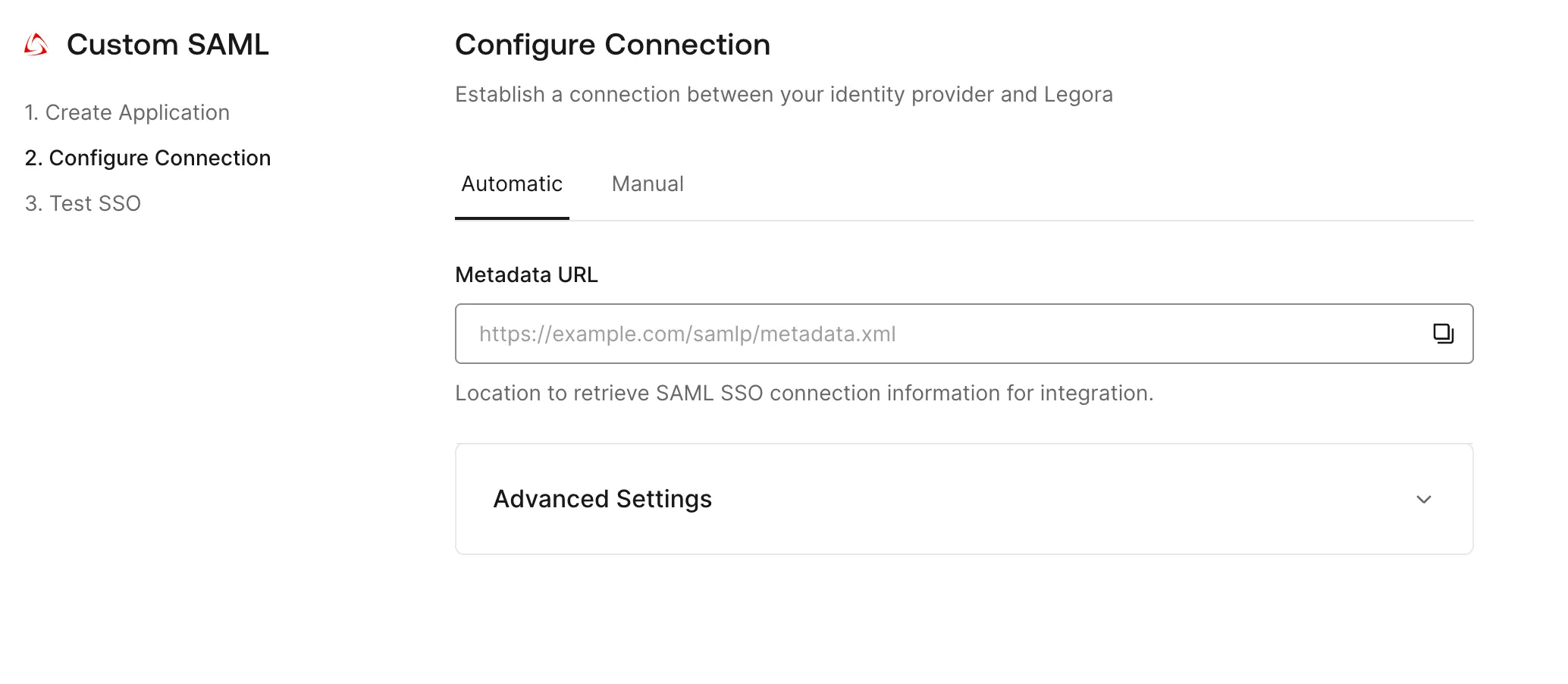 Screenshot 3 zum Leitfaden zur SAML-SSO-Integration