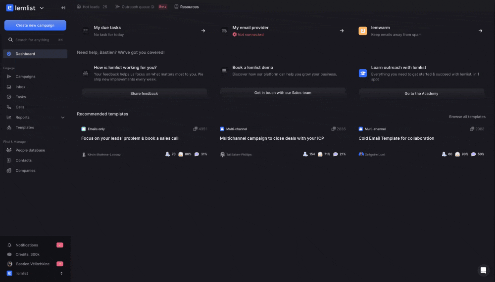 Generating a New API Key