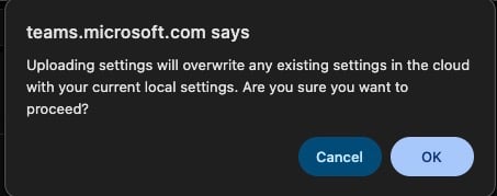 Tbag Sync Upload Alert