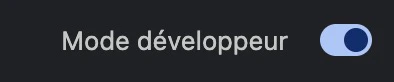 Chrome Devmod Extension