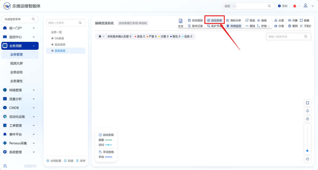 业务拓扑 操作截图 4