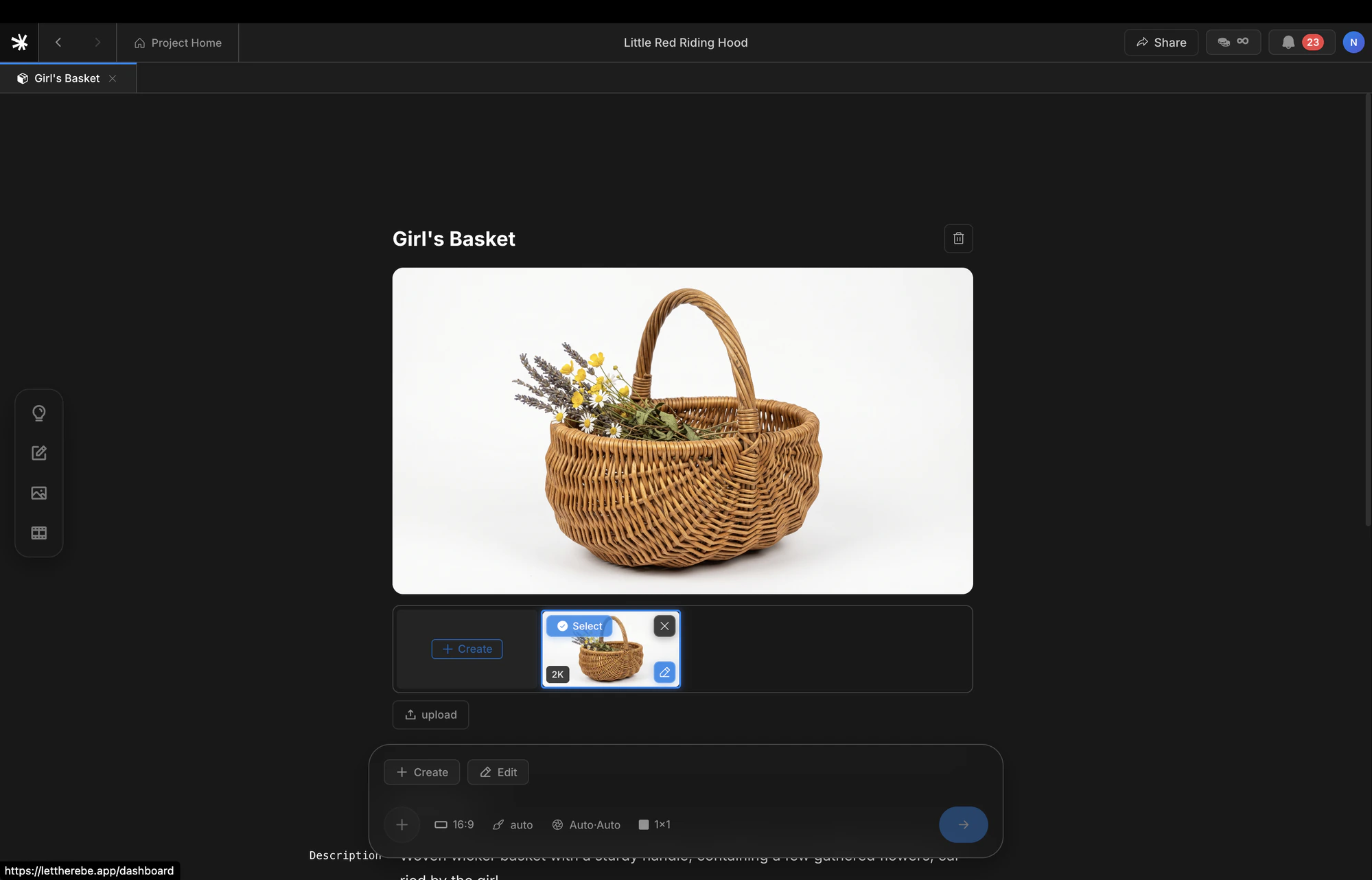 Subject registration via @ mention