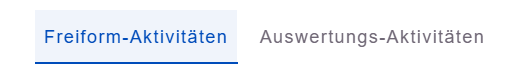 Freie Aktivitäten